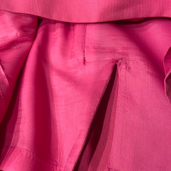 ANN TAYLOR STUDIO Vintage skirt suit set double breasted jacket pink size 6 - Picture 16 of 17